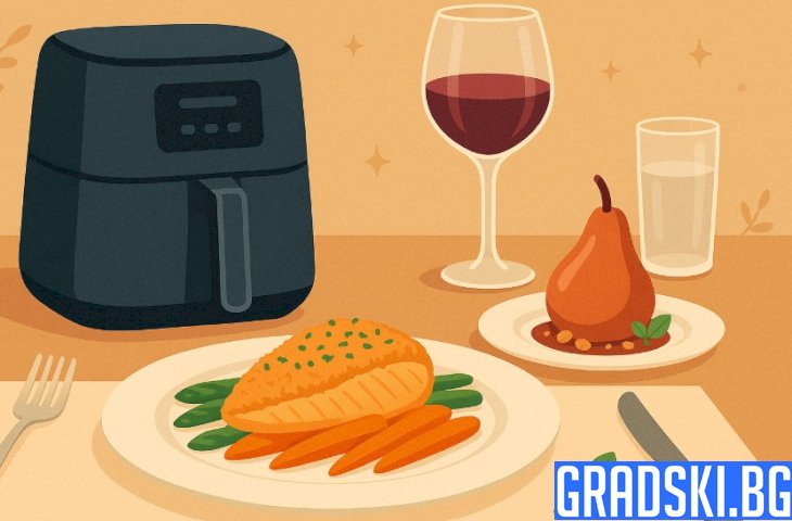 Как да впечатлиш гостите си с вечеря, приготвена само в Air Fryer?